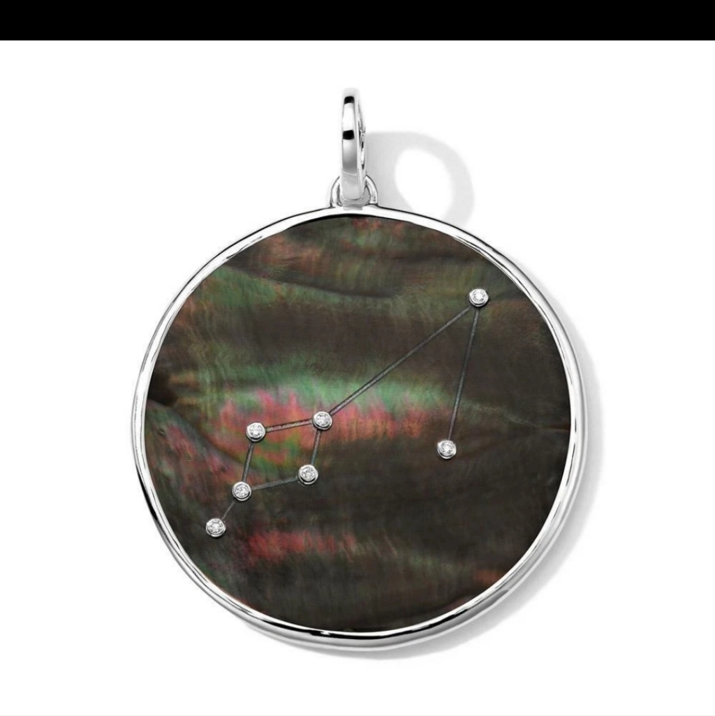 Ippolita Diamond Sterling Silver Zodiac Charm Pisces Constellation Pendant 795 346$